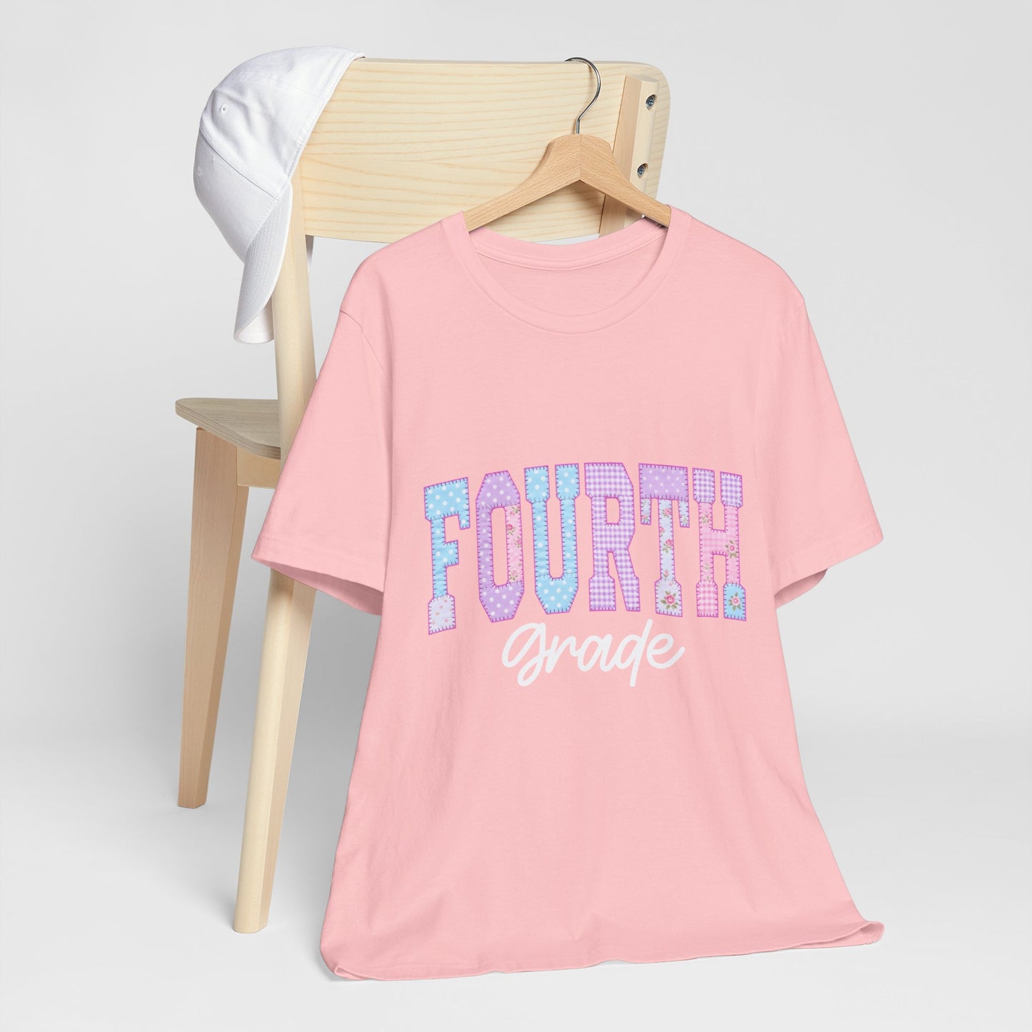 Fourth Grade T-Shirt – Cute Pastel School Tee for Kids
