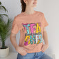 Kindergarten Teacher T‑Shirt – Cute Floral 'Kindergarten Teacher' Graphic Tee