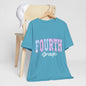 Fourth Grade T-Shirt – Cute Pastel School Tee for Kids