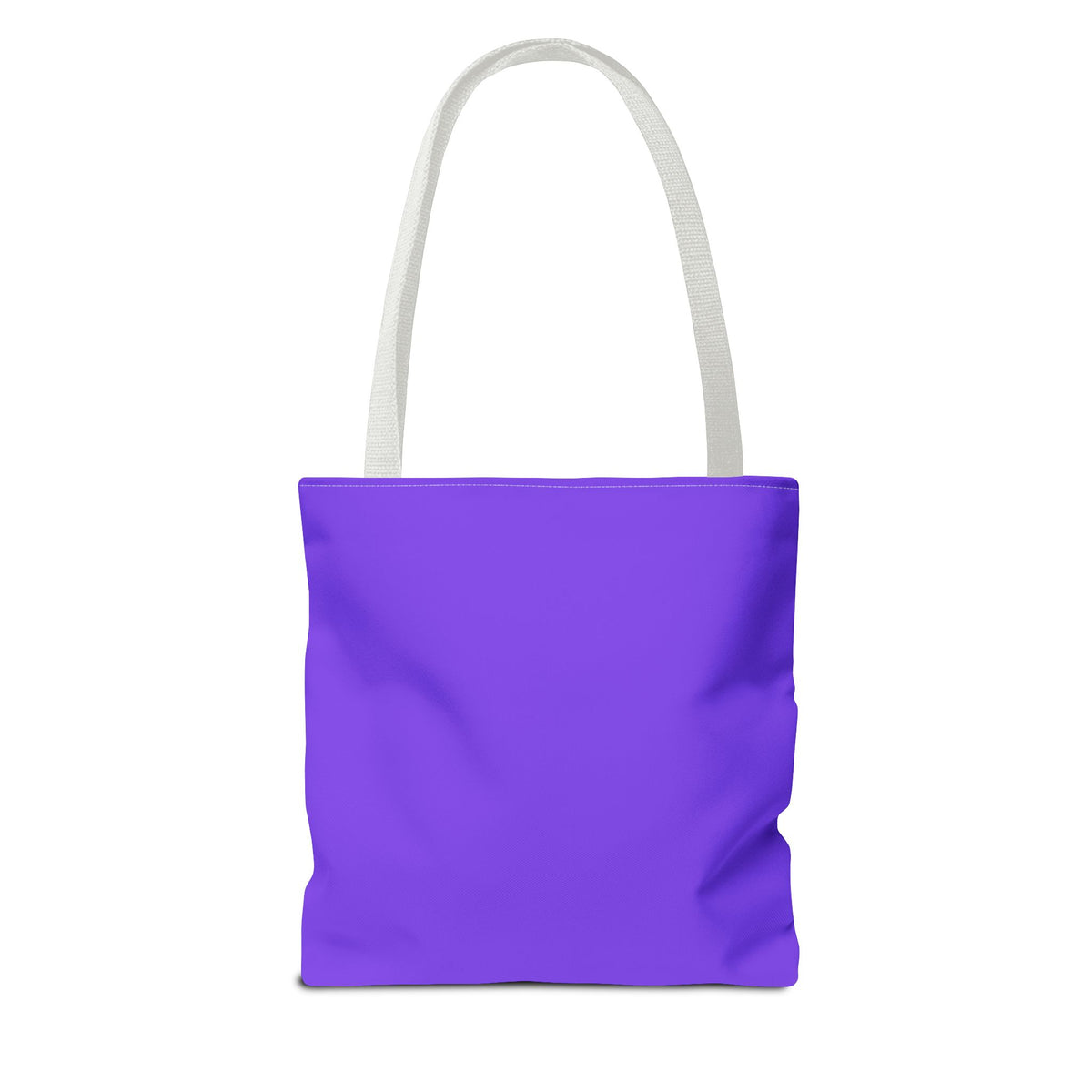 Halloween Candy Tote Bag — Cute Pumpkin, Candy Corn & Ghost Design on Purple