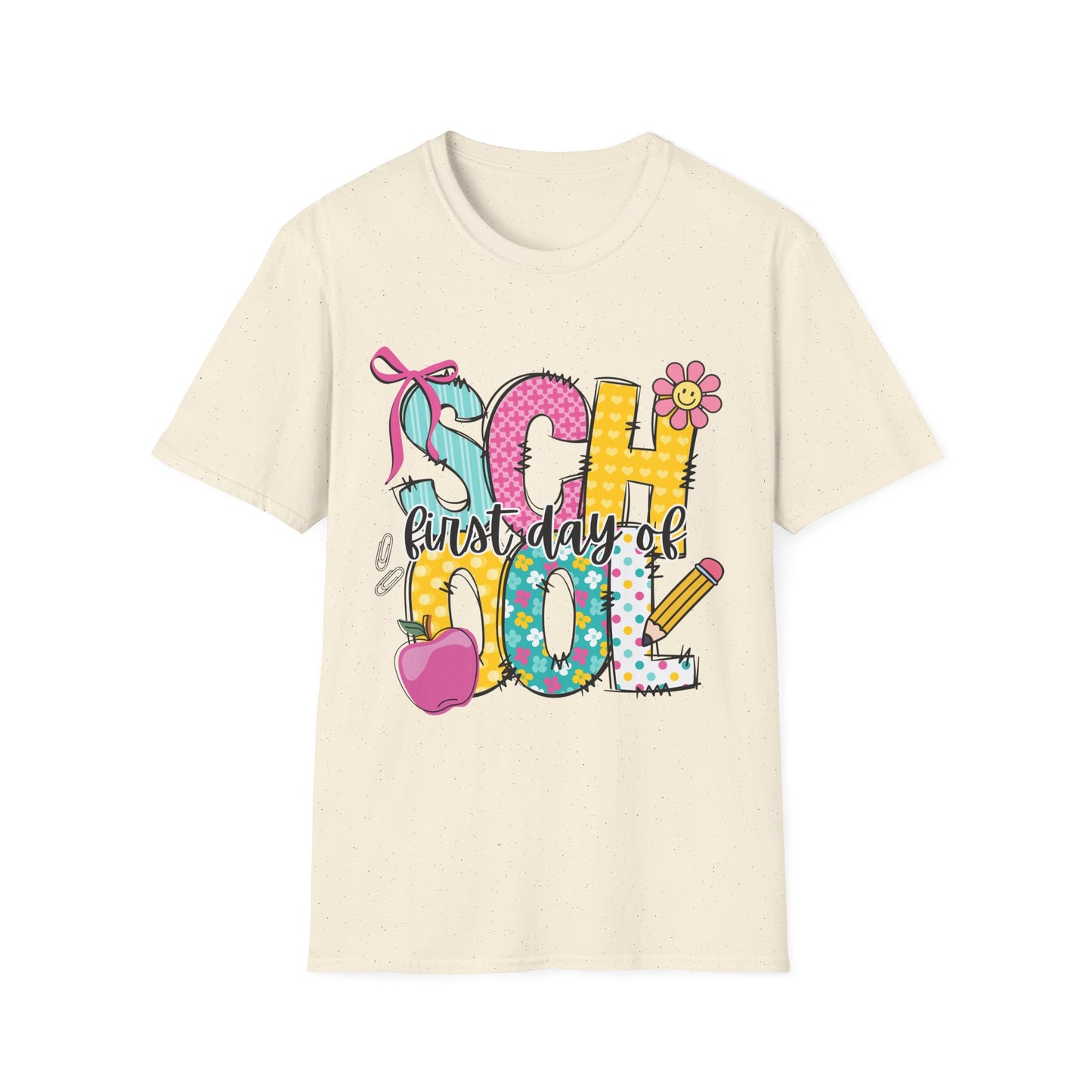 School Mom T‑Shirt — Cute Colorful "School Mom" Back-to-School Tee