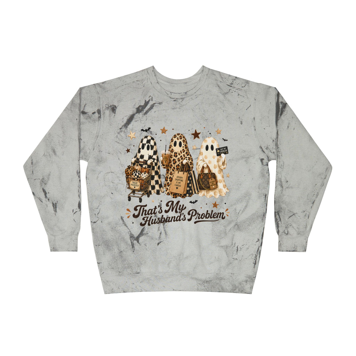 That’s My Husband’s Problem Ghosts Crewneck Sweatshirt