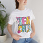 Kindergarten Teacher T‑Shirt – Cute Floral 'Kindergarten Teacher' Graphic Tee