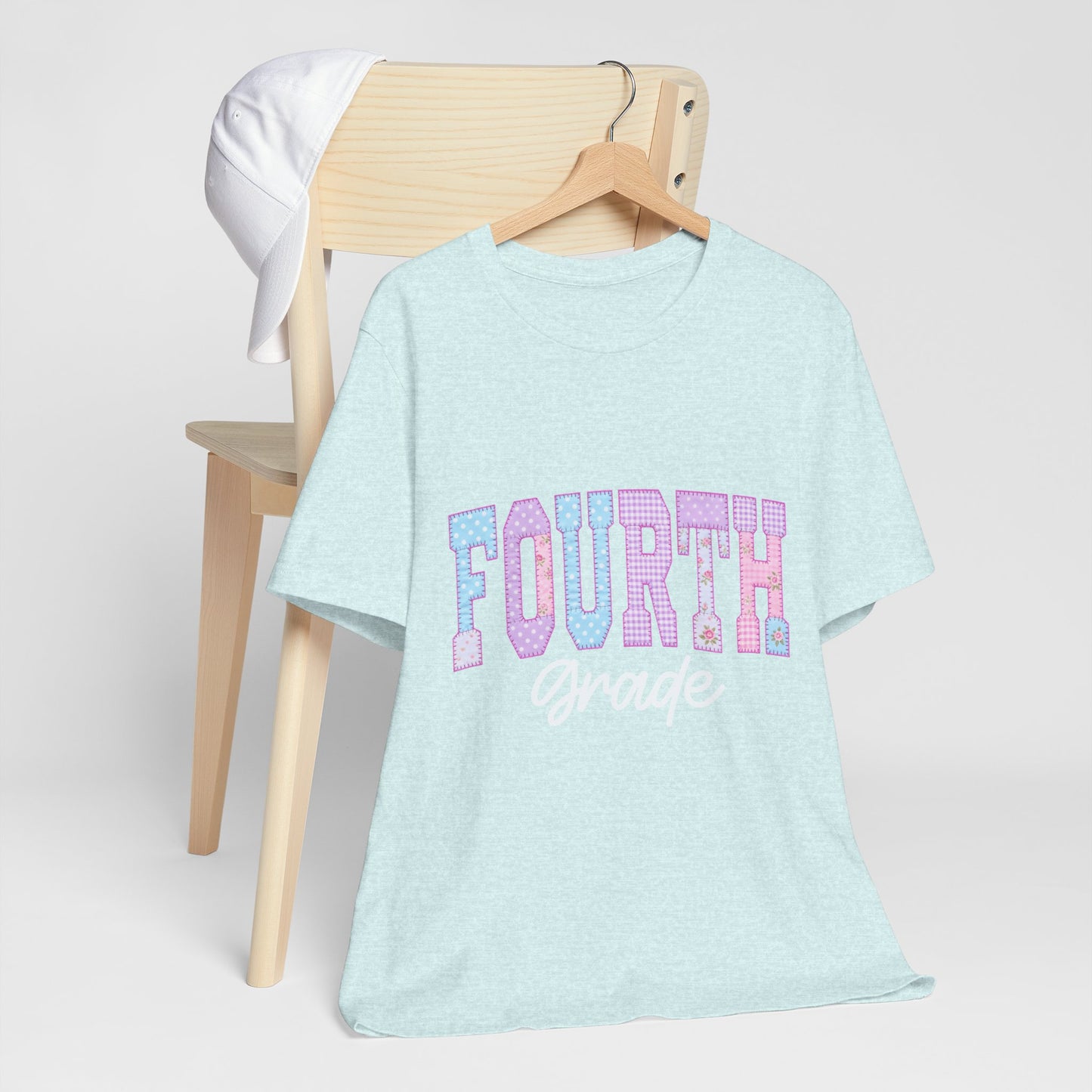 Fourth Grade T-Shirt – Cute Pastel School Tee for Kids