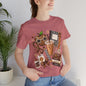 Teacher Cozy Coffee T-Shirt — Teach Inspire Love Illustration