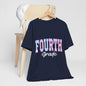 Fourth Grade T-Shirt – Cute Pastel School Tee for Kids