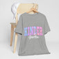 Kindergarten T-Shirt - Pastel Polka Dot "KINDERgarten" Back-to-School Tee for Kids