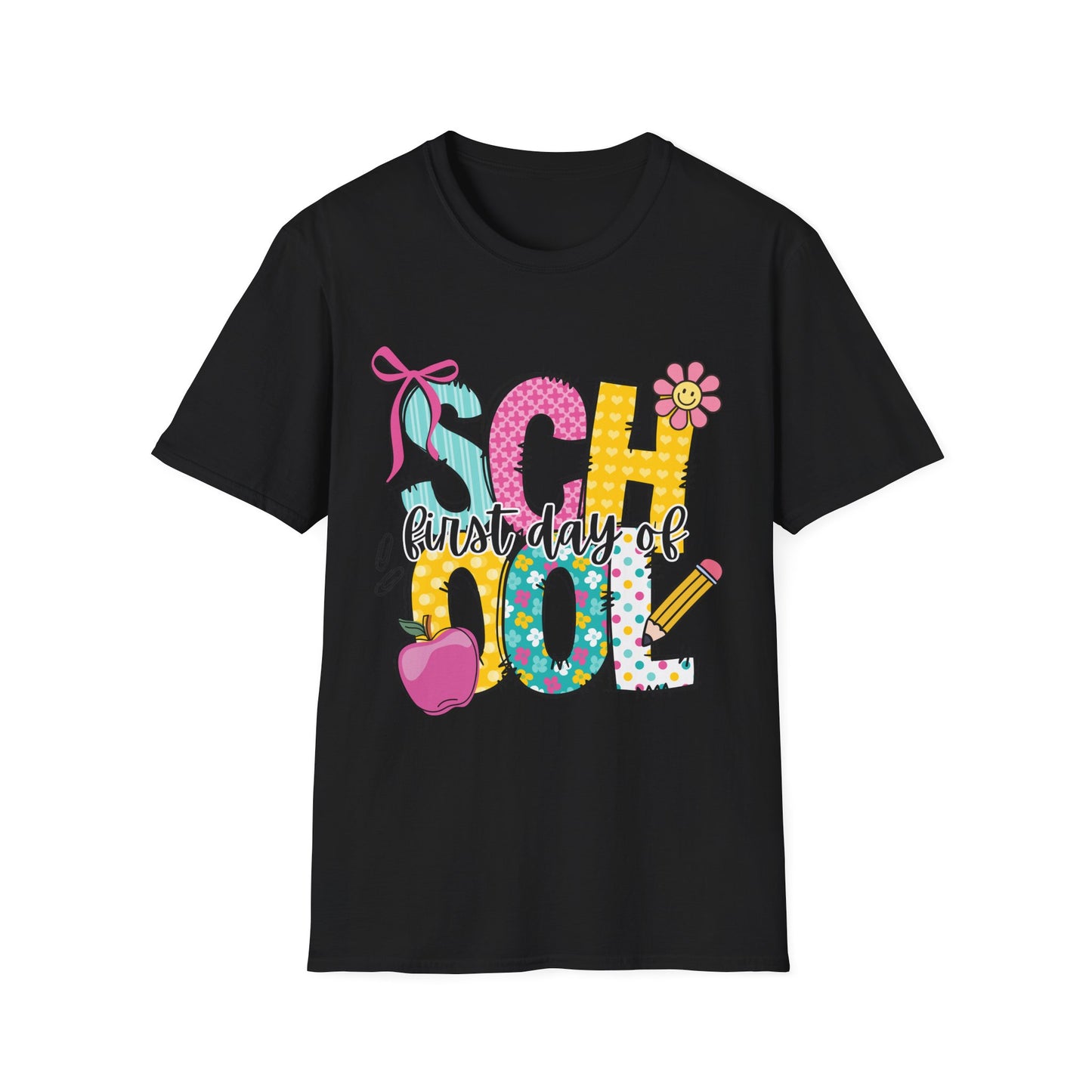 School Mom T‑Shirt — Cute Colorful "School Mom" Back-to-School Tee