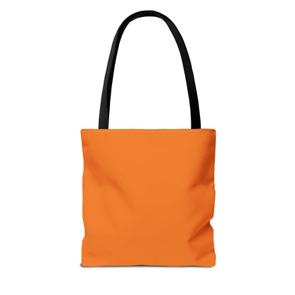 Halloween Candy Ghost Tote Bag — Cute Pumpkin & Candy Corn Trick-or-Treat Tote