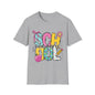 School Mom T‑Shirt — Cute Colorful "School Mom" Back-to-School Tee