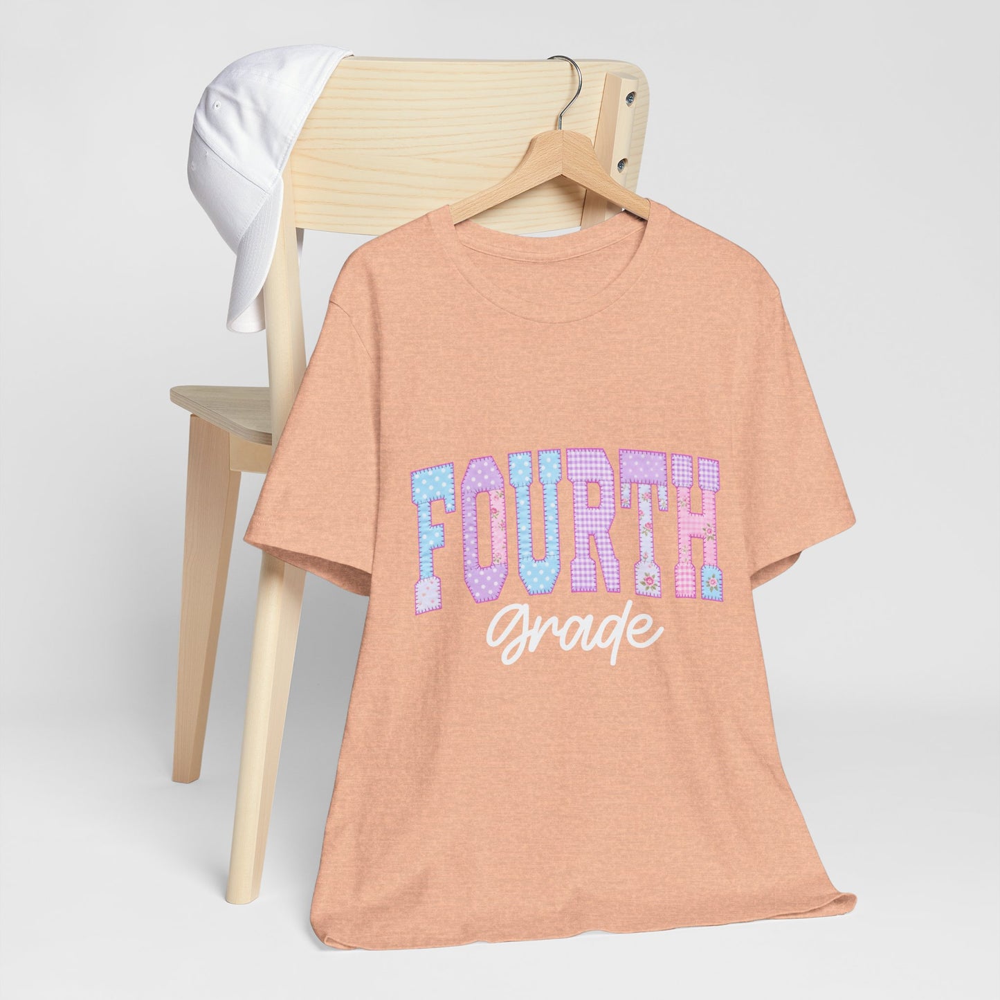 Fourth Grade T-Shirt – Cute Pastel School Tee for Kids
