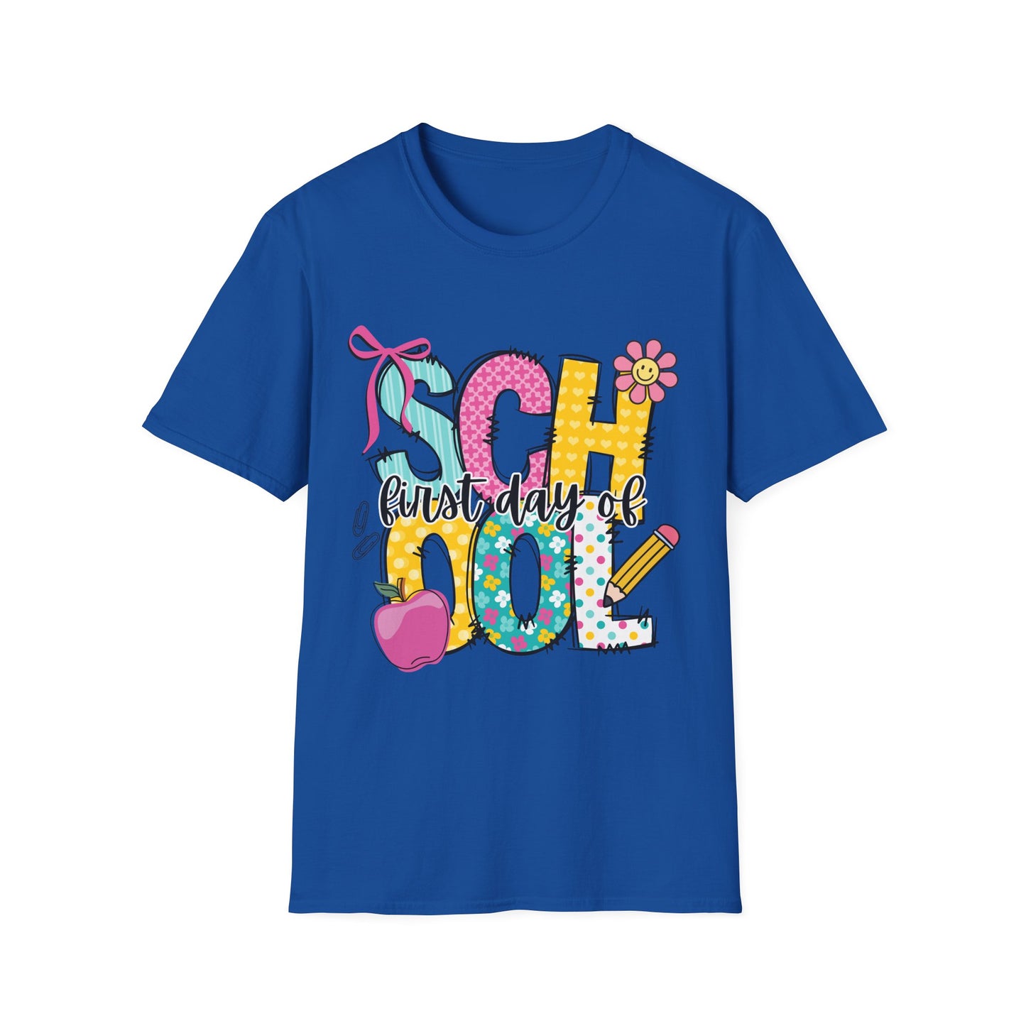 School Mom T‑Shirt — Cute Colorful "School Mom" Back-to-School Tee