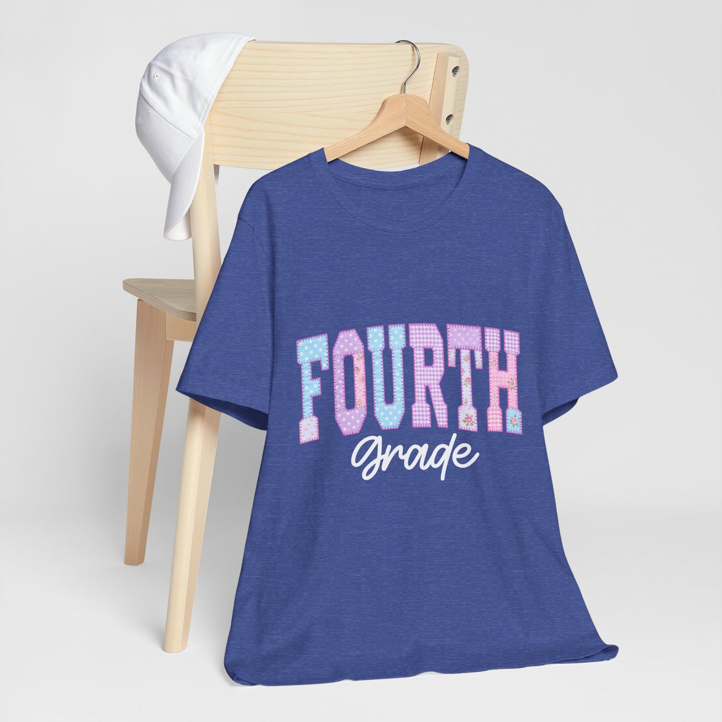 Fourth Grade T-Shirt – Cute Pastel School Tee for Kids