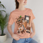 Teacher Cozy Coffee T-Shirt — Teach Inspire Love Illustration