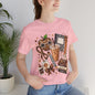 Teacher Cozy Coffee T-Shirt — Teach Inspire Love Illustration