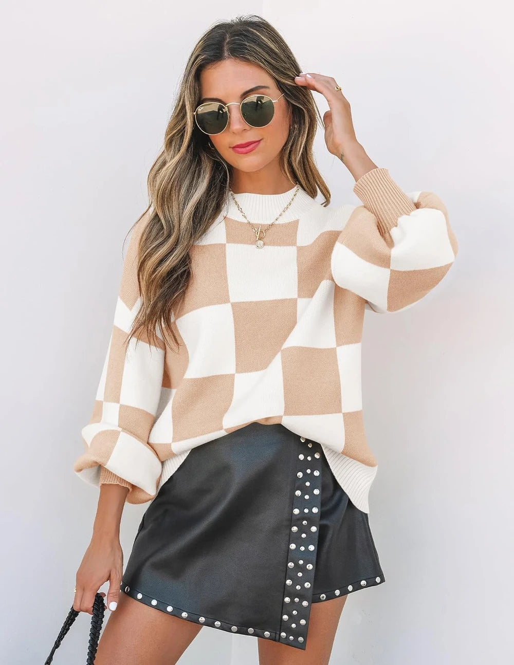 Zesica Oversized Turtleneck Sweater