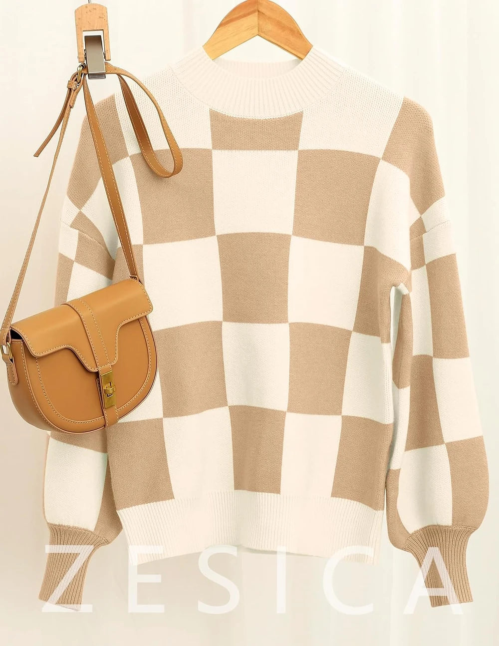 Zesica Oversized Turtleneck Sweater