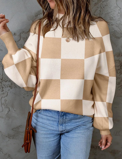 Zesica Oversized Turtleneck Sweater