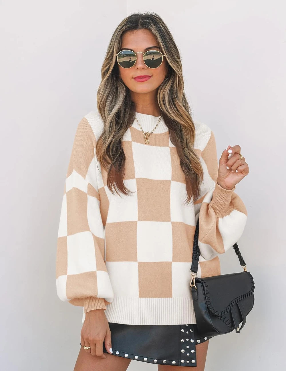 Zesica Oversized Turtleneck Sweater