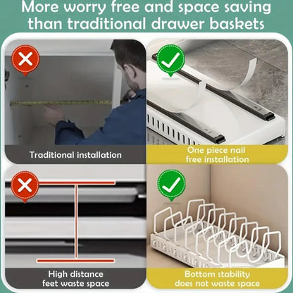 Pull Out Cabinet Organizer