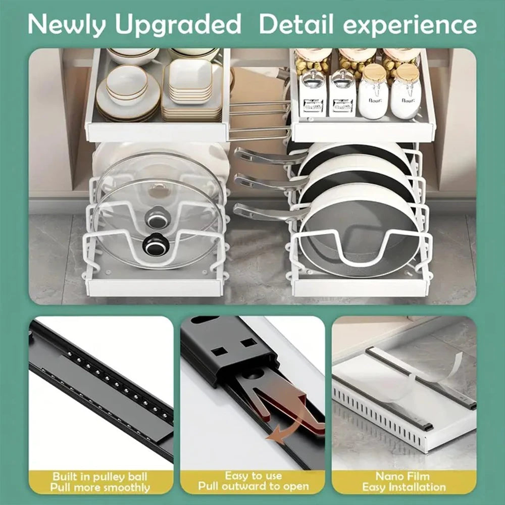 Pull Out Cabinet Organizer