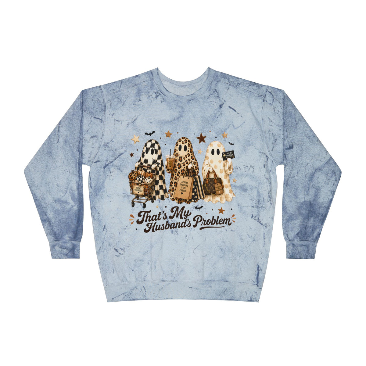 That’s My Husband’s Problem Ghosts Crewneck Sweatshirt