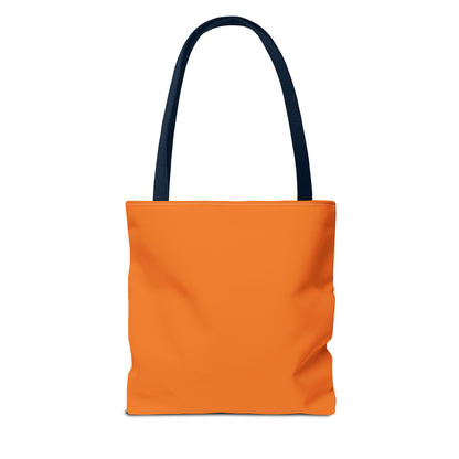 Halloween Candy Ghost Tote Bag — Cute Pumpkin & Candy Corn Trick-or-Treat Tote