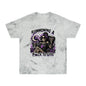 Summoning a F*ck to Give Tie-Dye T-Shirt — Gothic Skeleton Witch Graphic