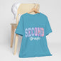 Second Grade Tee — Cute Pastel Back-to-School Shirt for Teachers & Students