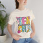 Kindergarten Teacher T‑Shirt – Cute Floral 'Kindergarten Teacher' Graphic Tee