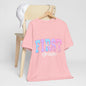 First Baby Milestone Tee — Pastel Floral "FIRST" Newborn Photo Shirt