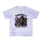 Summoning a F*ck to Give Tie-Dye T-Shirt — Gothic Skeleton Witch Graphic