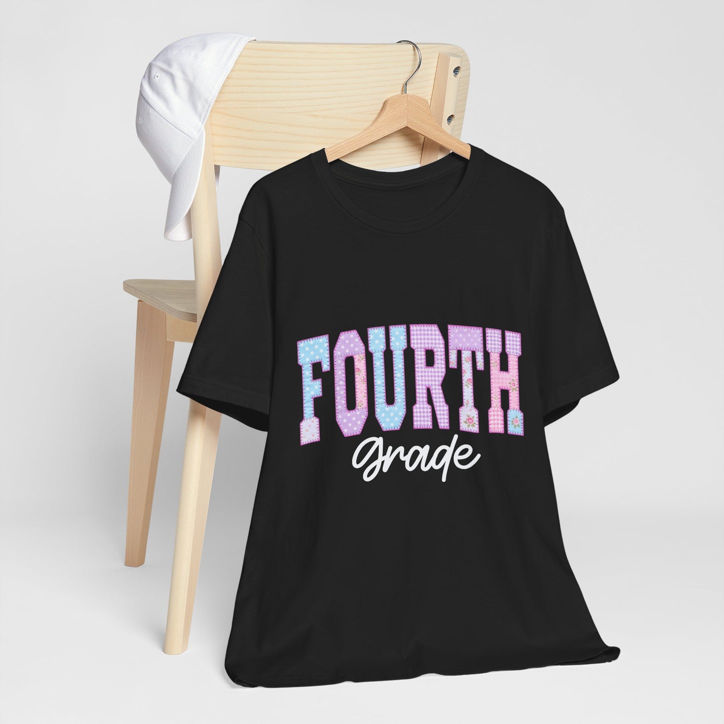 Fourth Grade T-Shirt – Cute Pastel School Tee for Kids