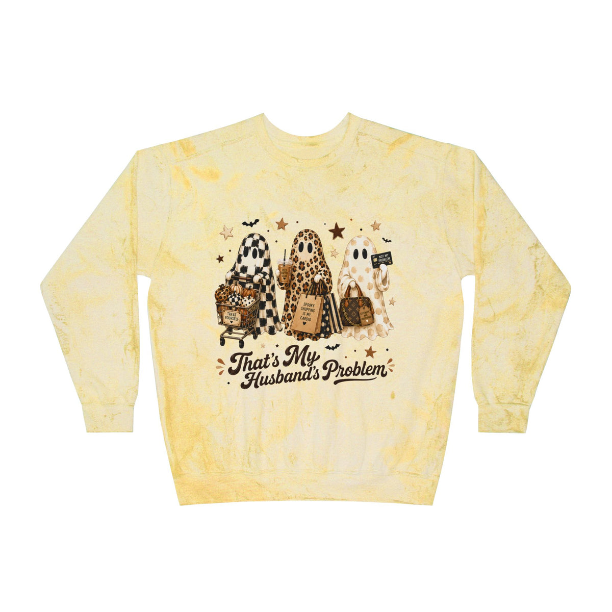 That’s My Husband’s Problem Ghosts Crewneck Sweatshirt