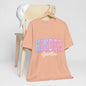 Kindergarten T-Shirt - Pastel Polka Dot "KINDERgarten" Back-to-School Tee for Kids