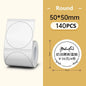 Niimbot Labels Sticker White/Color/Transparent Thermal Adhesive Paper Roll Printer Paper For Niimbot B1 B21 Portable Printer