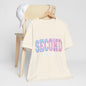 Second Grade Tee — Cute Pastel Back-to-School Shirt for Teachers & Students