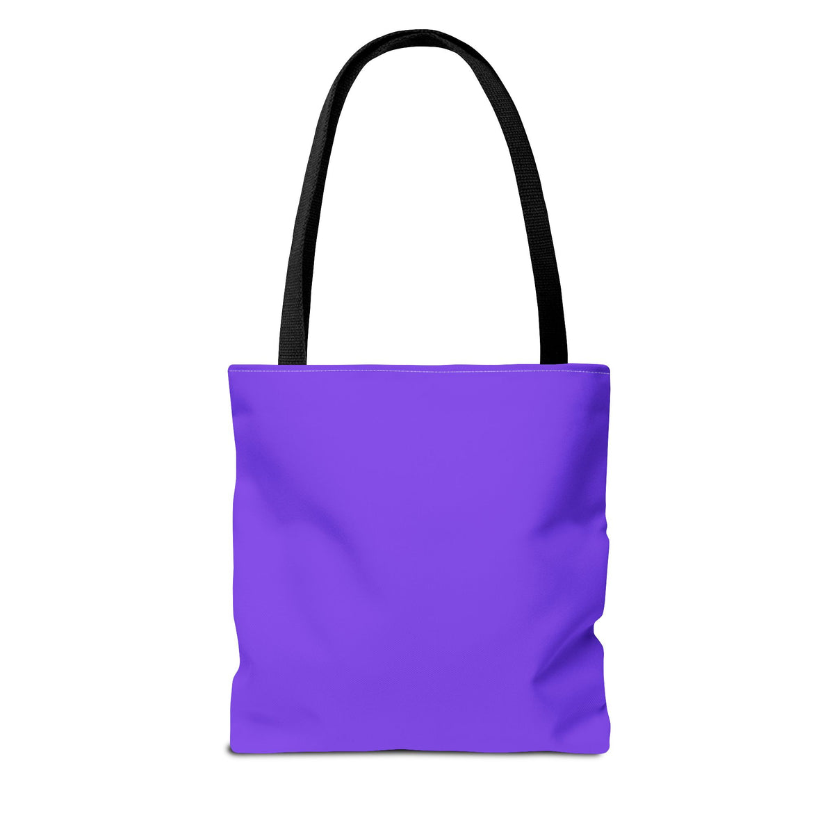 Halloween Candy Tote Bag — Cute Pumpkin, Candy Corn & Ghost Design on Purple