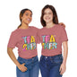 4th Grade Teacher Tee — Cute Colorful "Lead 4th Grade" School Teacher Shirt