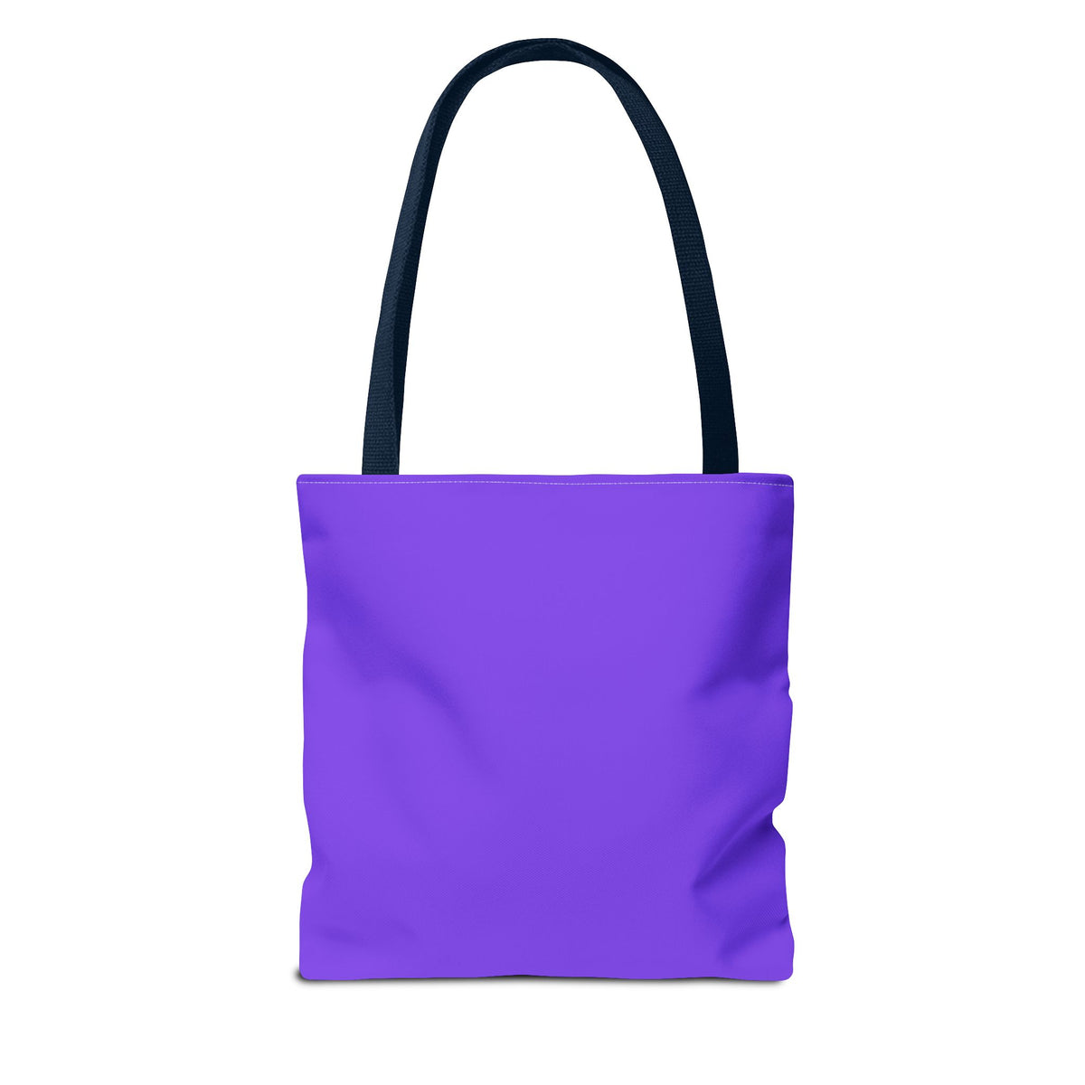 Halloween Candy Tote Bag — Cute Pumpkin, Candy Corn & Ghost Design on Purple