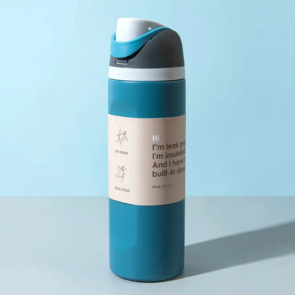 Best-selling Fruit Car Cup Stainless Steel Insulated Cup Large-capacity Portable Handheld Sports Exclusive Water Cup