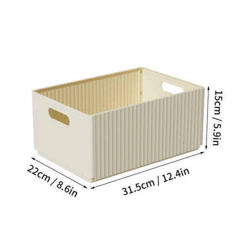 WORTHBUY Cabinet Folding Storage Box With Handle Multi-functional