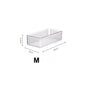 Clear Drawer Organizer Stackable 4 Size Clear Makeup Drawer Organizer