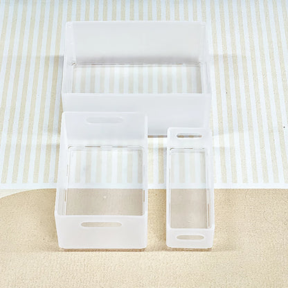 WORTHBUY Cabinet Folding Storage Box With Handle Multi-functional