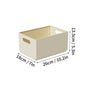 WORTHBUY Cabinet Folding Storage Box With Handle Multi-functional