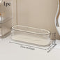 1pc Transparent Makeup Brush Organizer with Lid Cosmetic Brush Storage