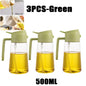 200/300/500ml Oil Spray Bottle BBQ Cooking Olive Oil Sprayer Plastic