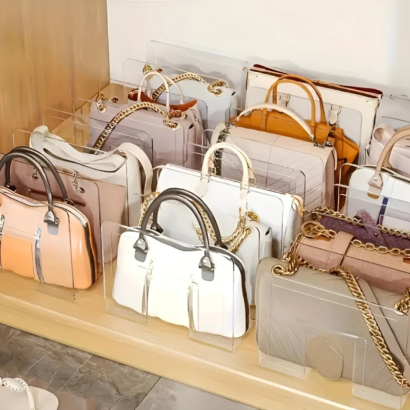 Practical Closet Bag Storage System, Multi-Functional Partition