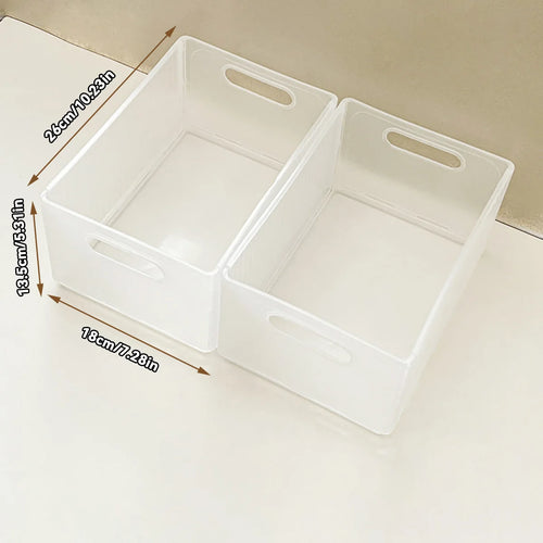 WORTHBUY Cabinet Folding Storage Box With Handle Multi-functional