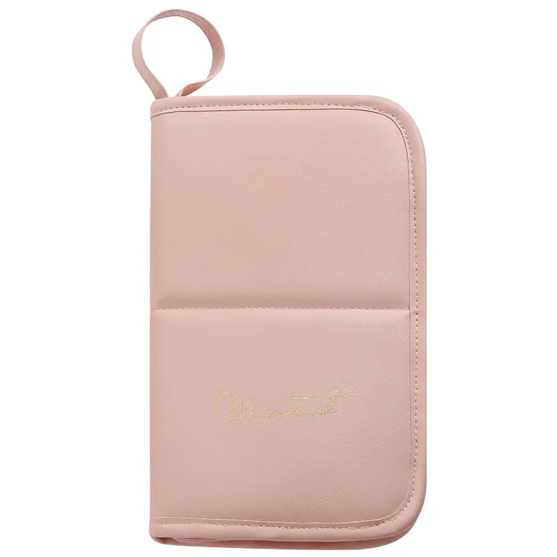 Multifunctional Makeup Brush Storage Bag Waterproof Artist Cosmetic Case Handbag Portable Travel Cosmetic Organizer Beauty Tools